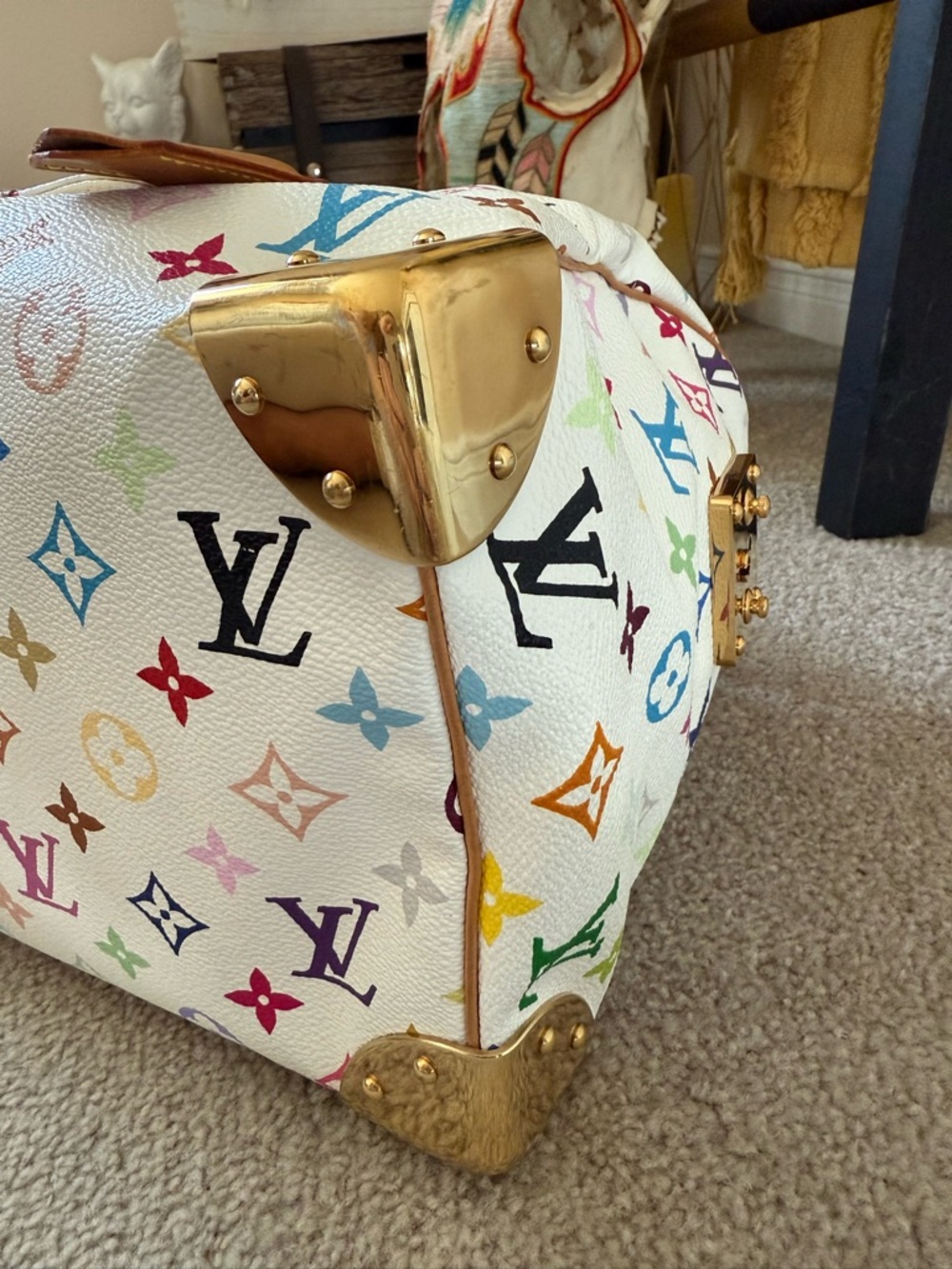Louis Vuitton Original Murakami Multicolor Monogram Speedy 30 - Picture 10 of 16